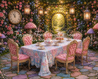 Pastel Tea Party - With Sweep Option