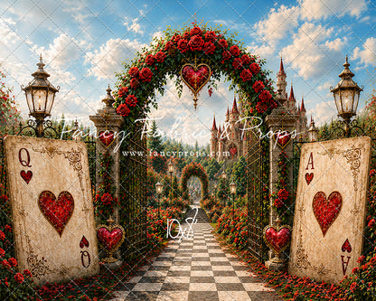 Queen of Hearts Castle Entry - With Sweep Option