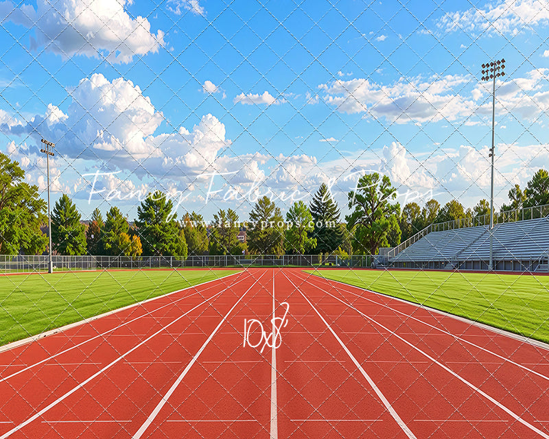 Track & Field Starting Line - With Sweep Option