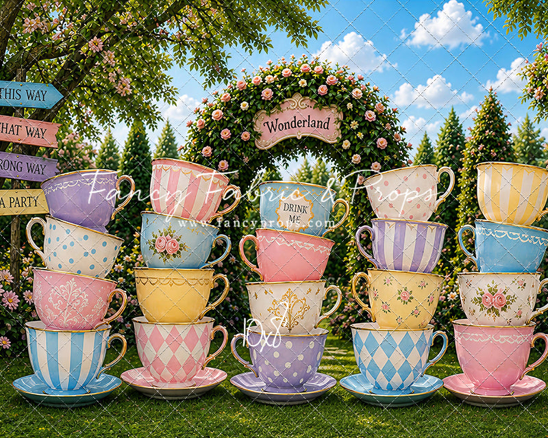 Wonderland Tea Party - With Sweep Option