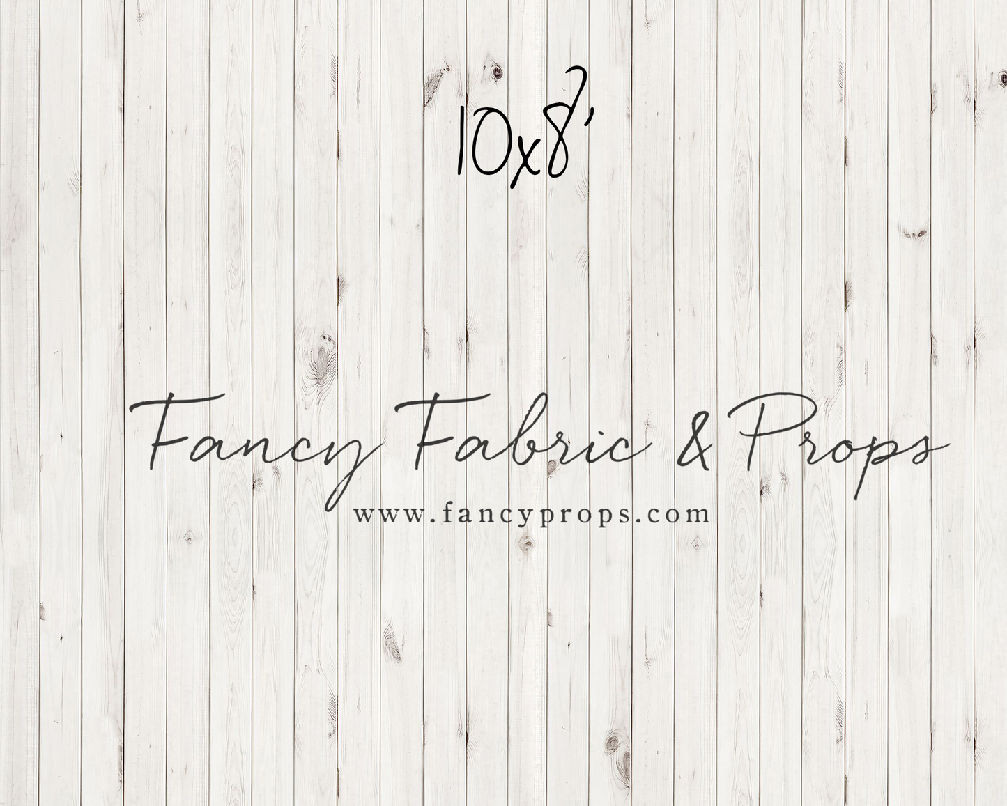 White Wooden Planks Mat Floor