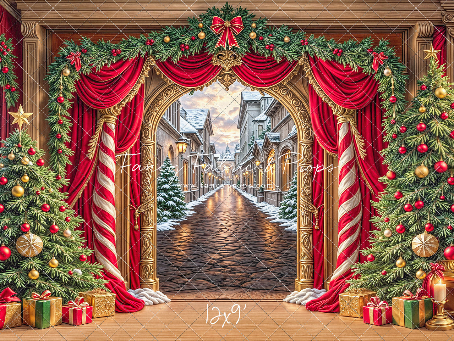 Enchanted Village Entry - with Sweep Option