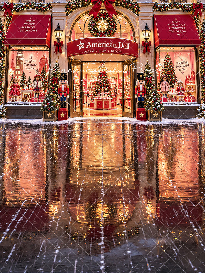 American Doll Holiday - With Sweep Option