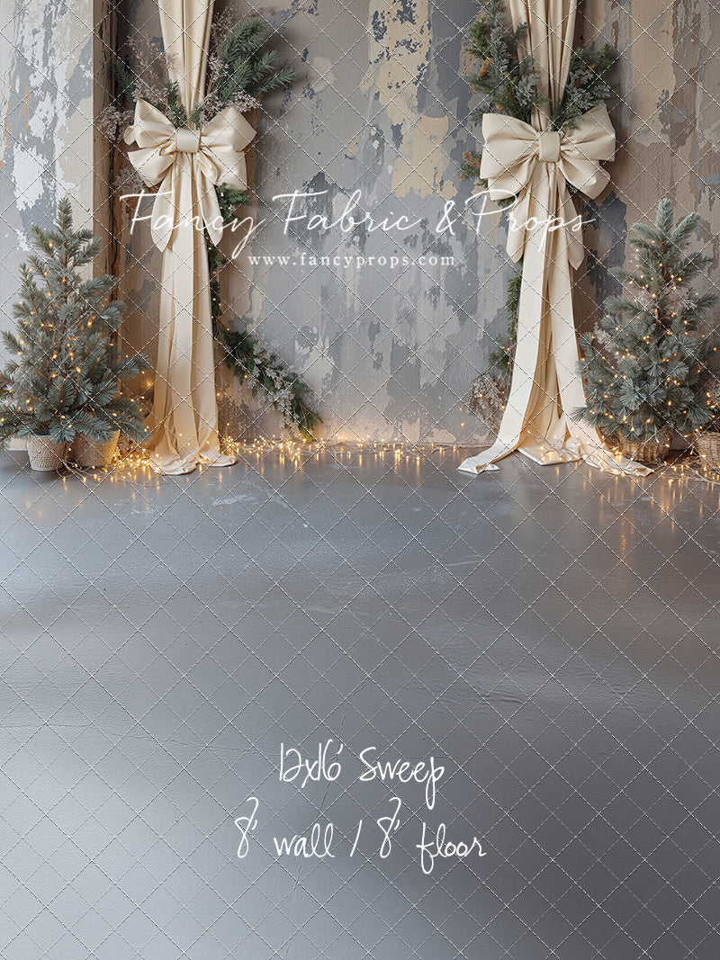 Champagne Bow Room - With Sweep Option