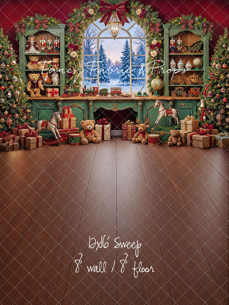 Christmas Toy Cabinet - with Sweep Option