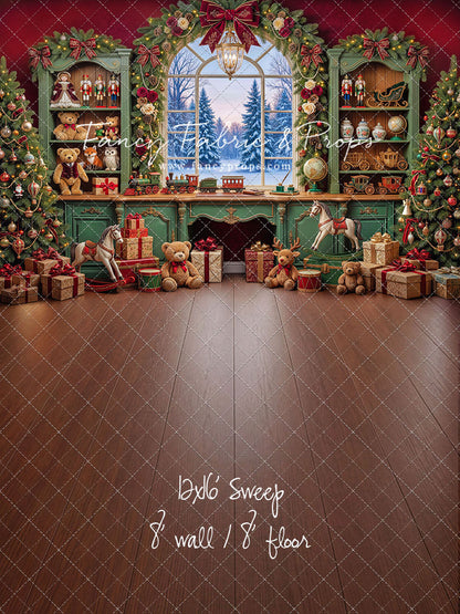 Christmas Toy Cabinet - with Sweep Option