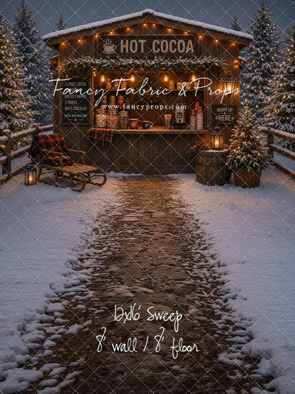 Cocoa Stand Holiday - With Sweep Option
