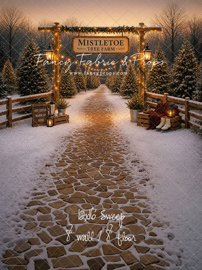 Golden Glow Christmas Farm - with Sweep Option