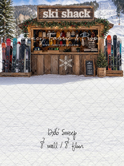 Snow Day Ski Shack - With Sweep Option