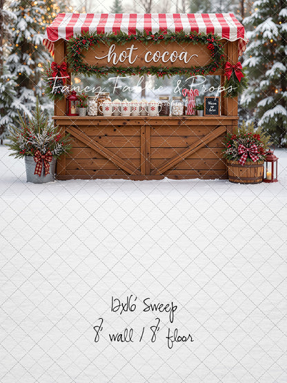 Snowy Sips Cocoa Bar - With Sweep Option