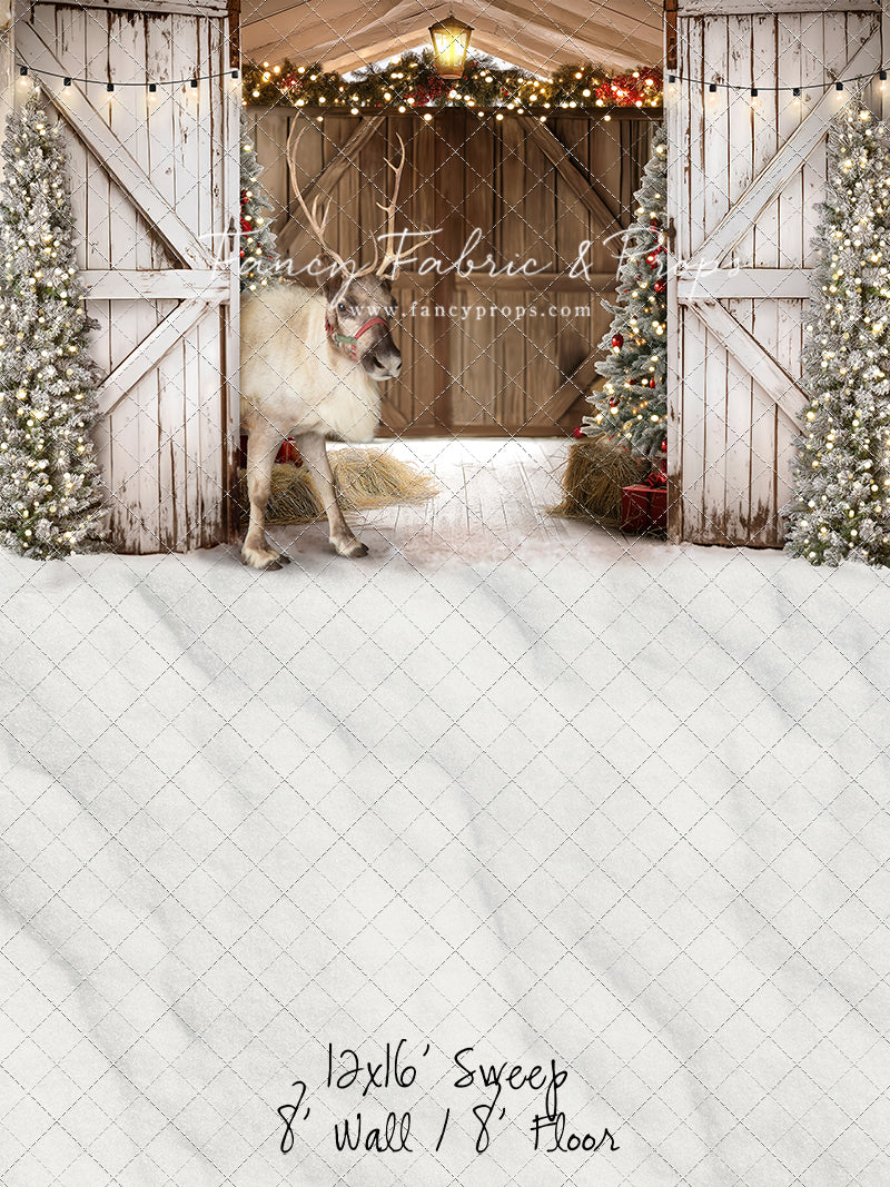 St Nick's Stable - WITH Reindeer - With Sweep Option