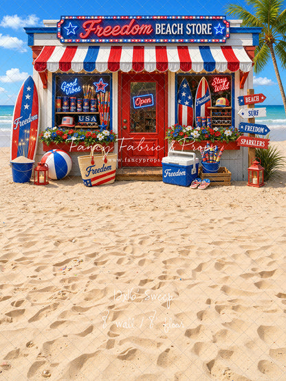 Freedom Beach Shoppe - With Sweep Option