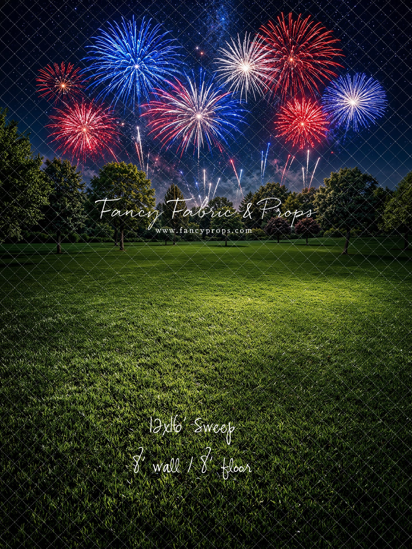 Stars, Stripes & Sparkles - With Sweep Option