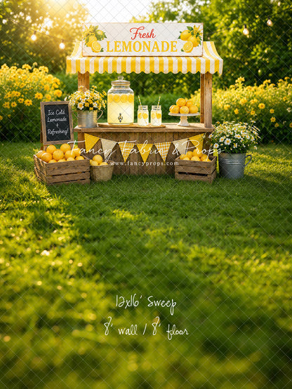 Sunny Days Lemonade Stand - With Sweep Option