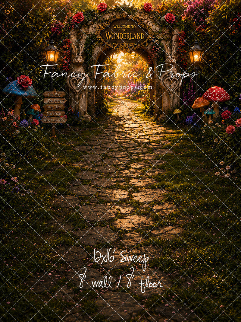 Wonderland Rabbit Way - With Sweep Option