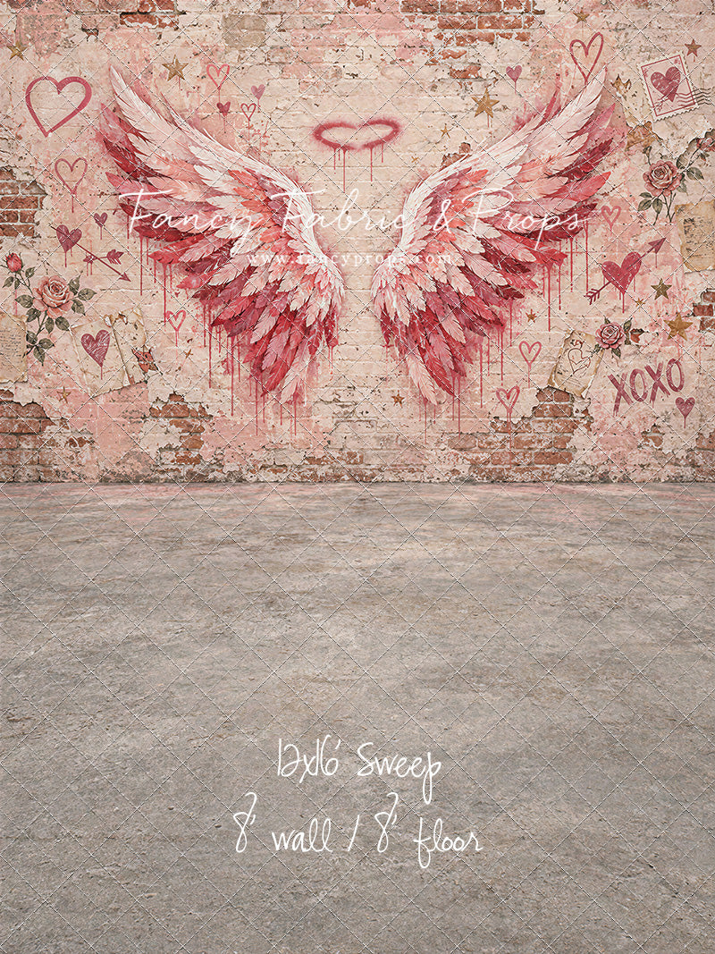Angel Wing Mural - With Sweep Option