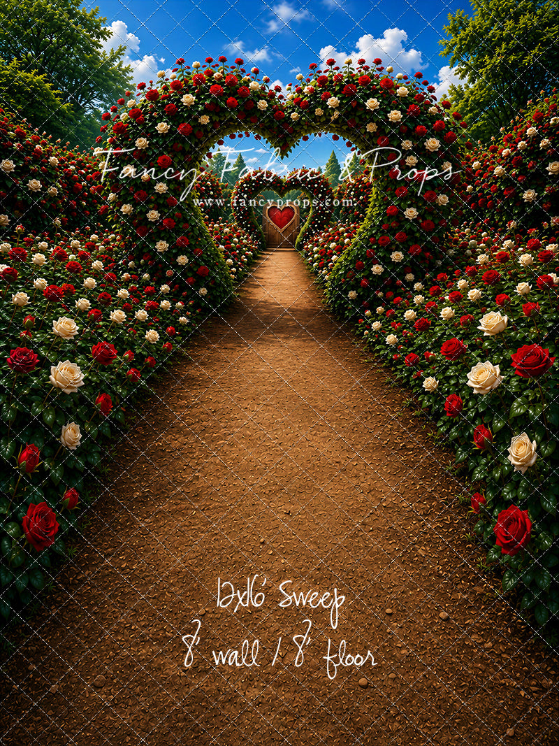 Heart Shaped Garden - With Sweep Option