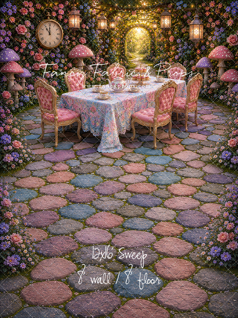 Pastel Tea Party - With Sweep Option