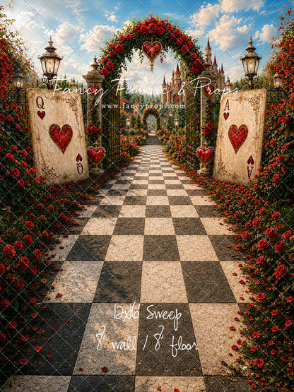 Queen of Hearts Castle Entry - With Sweep Option
