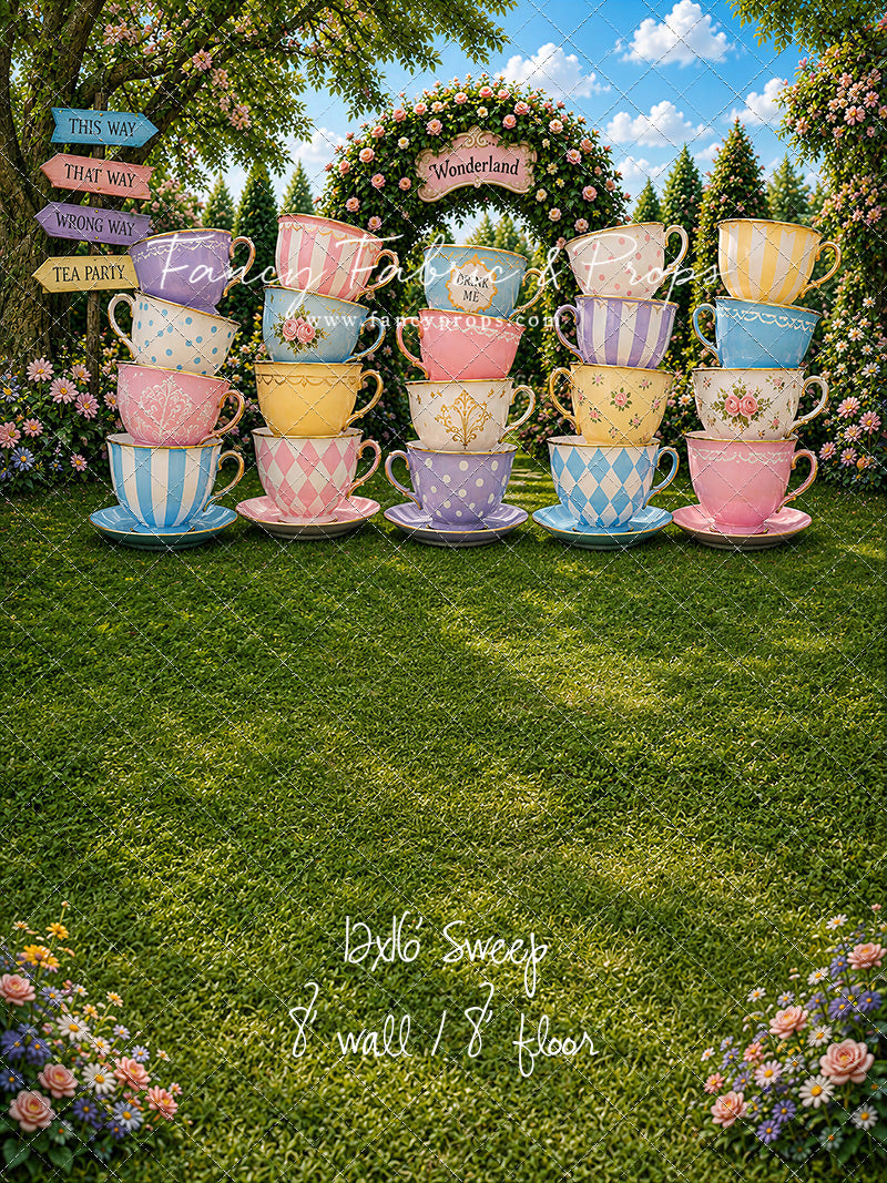 Wonderland Tea Party - With Sweep Option