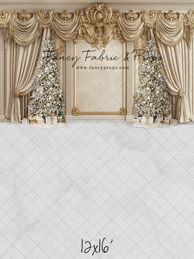 Elegant Golden Noel - with Sweep Option