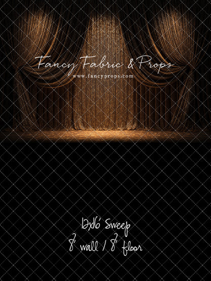 Amber Shimmer Stage - With Sweep Option