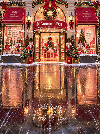 American Doll Holiday - With Sweep Option