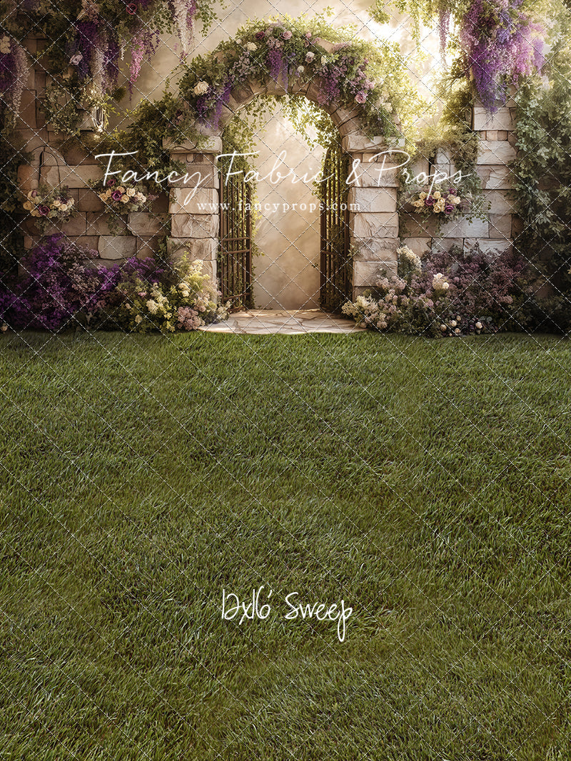 Amethyst Garden Gate - With Sweep Option