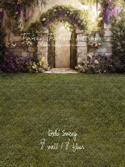 Amethyst Garden Gate - With Sweep Option