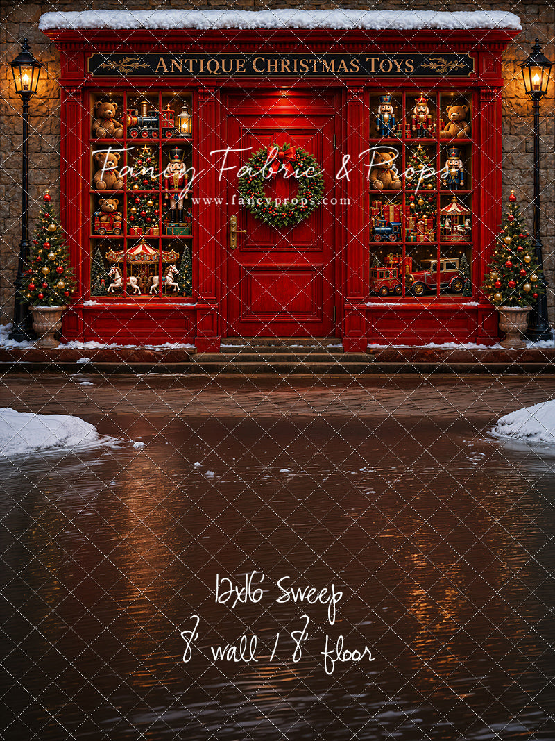Antique Christmas Toy Store - with Sweep Option