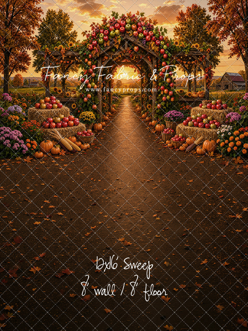 Apple Arbor Blossoms - with Sweep Option