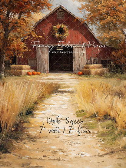 Autumn At Red Oak Farm - with Sweep Option