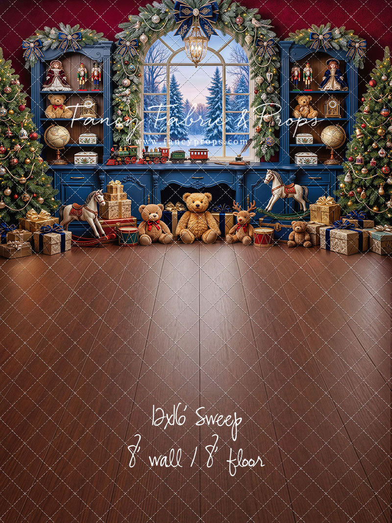 Blue Heirloom Toy Room - with Sweep Option