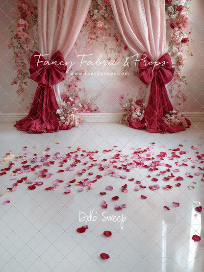 Bowtied Valentine - With Sweep Option