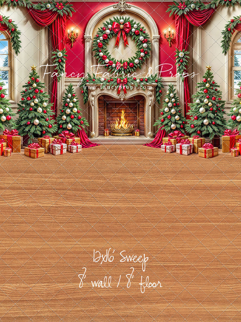 Chestnut & Crimson - with Sweep Option