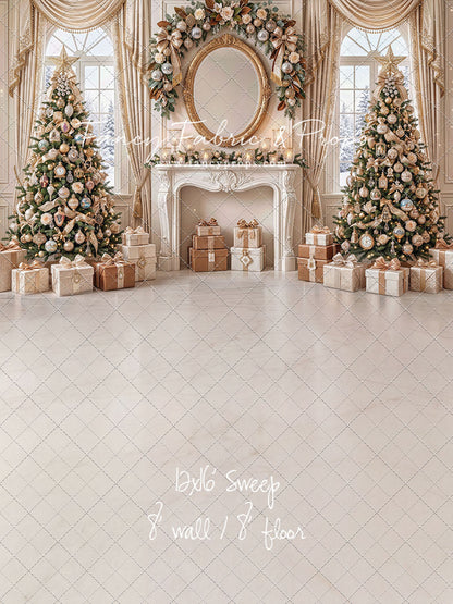 Christmas Beige Beauty - with Sweep Option