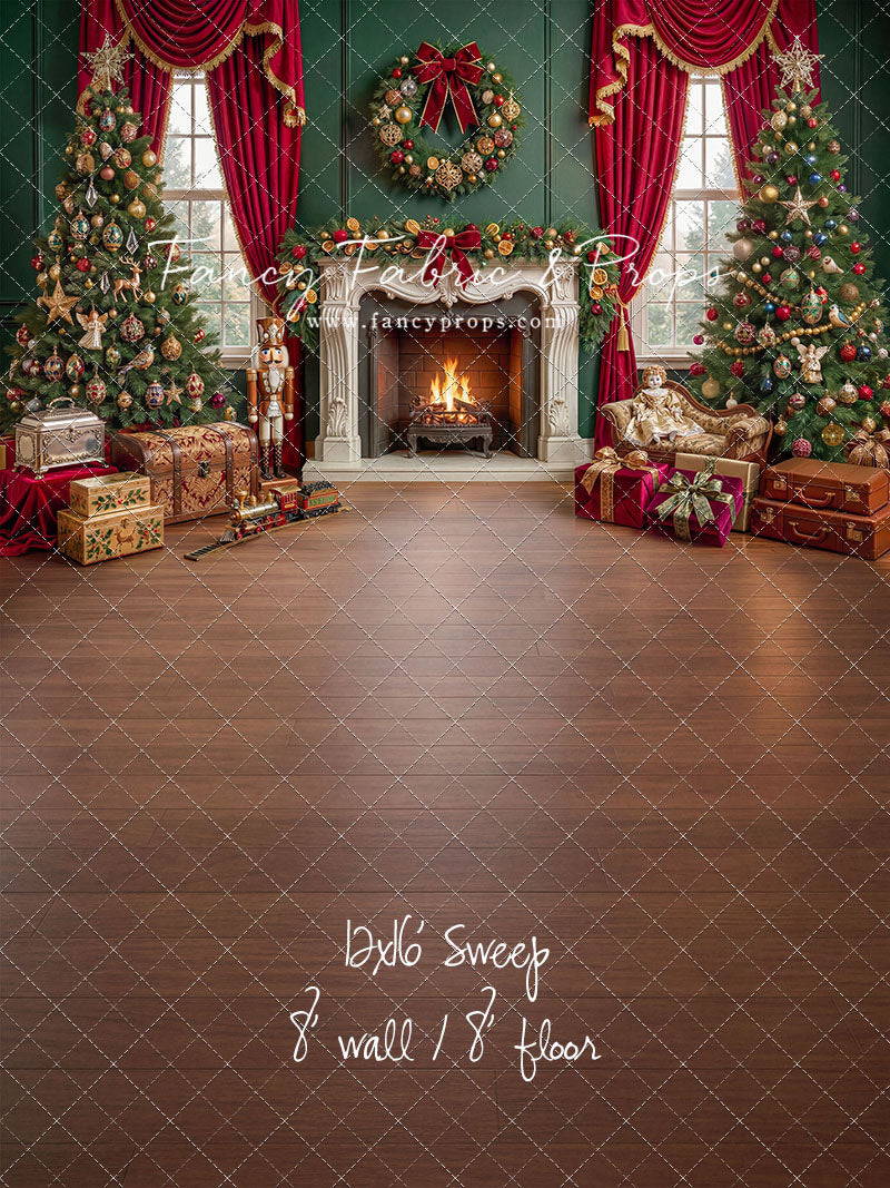 A Christmas Keepsake Parlor - with Sweep Option