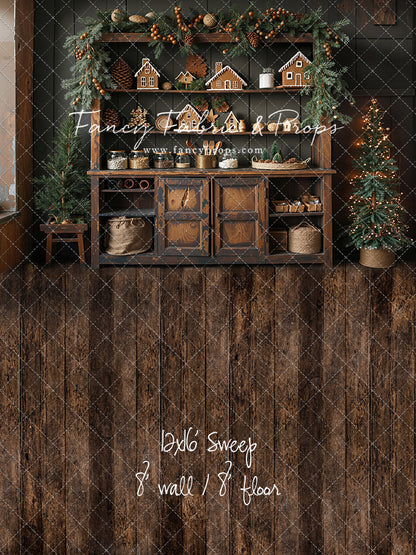 Christmas Kitchen Charm - With Sweep Option