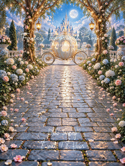 Cinderella's Carriage Castle - With Sweep Option