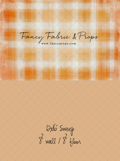Citrus Tartan- With Sweep Option