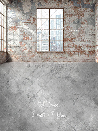 City Brick Canvas - With Sweep Option