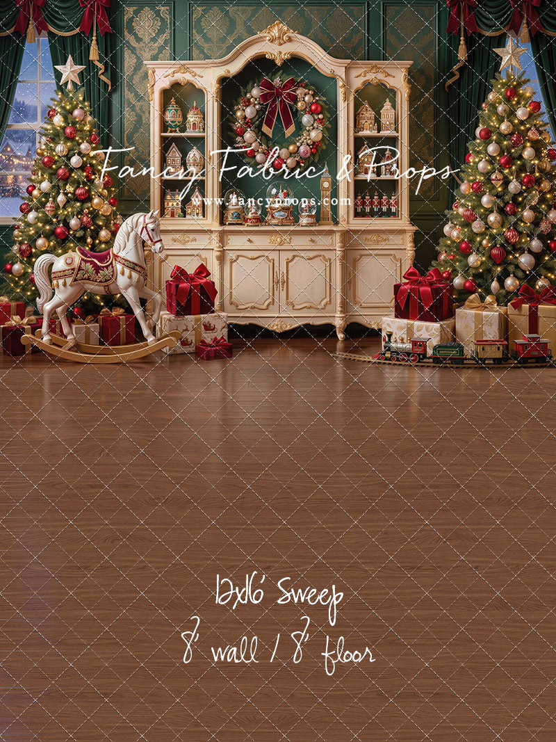 Classic Christmas Cabinet - With Sweep Option