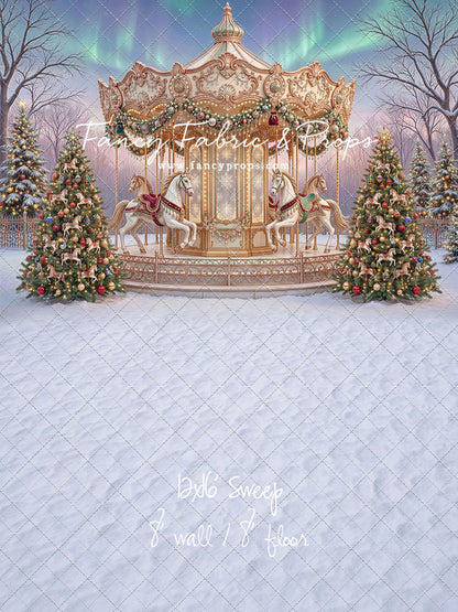 Classic Christmas Carousel - With Sweep Option