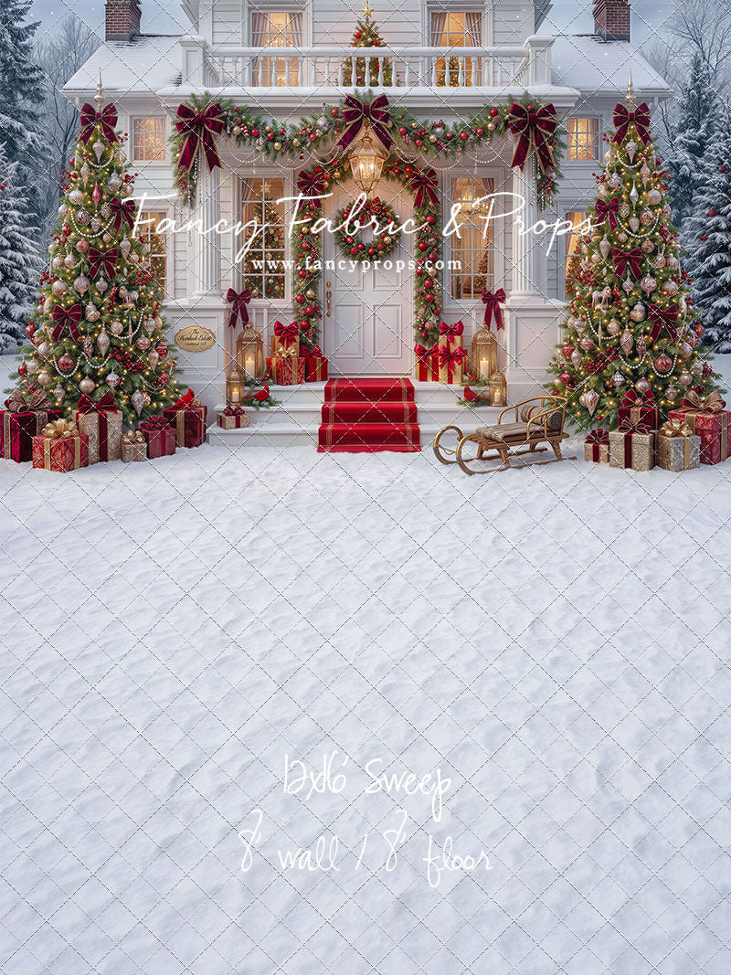 Classic Christmas House - With Sweep Option