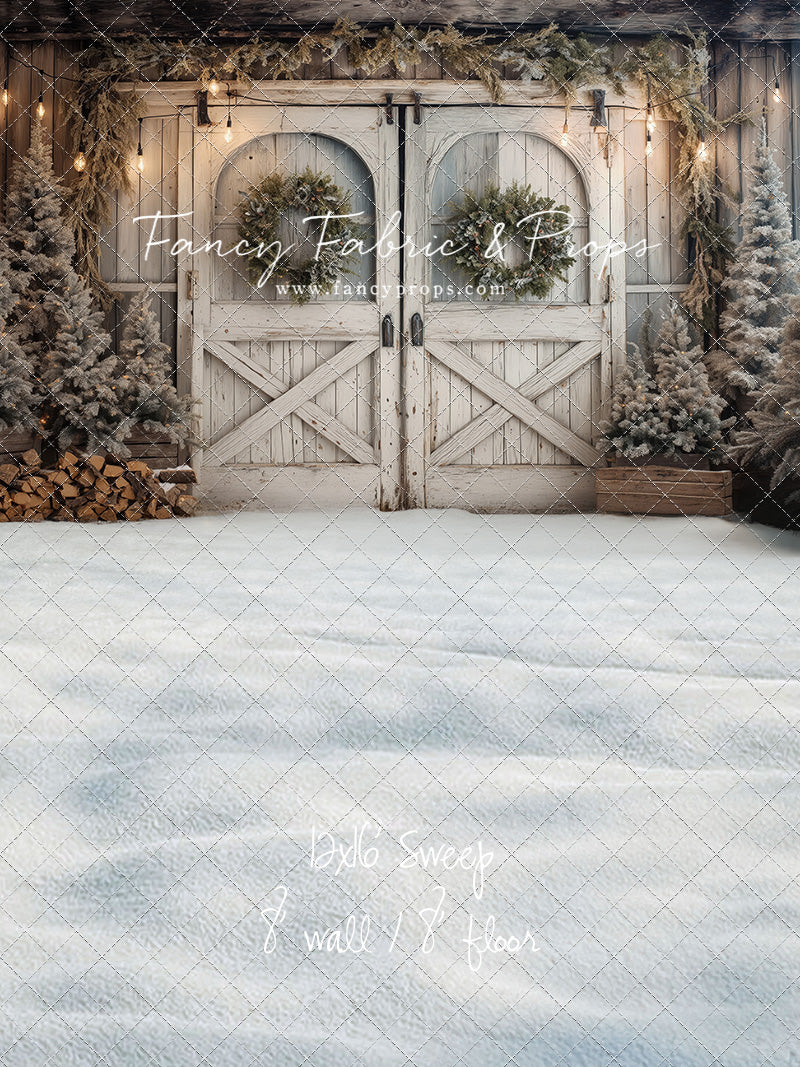 Classic Winter Barn - with Sweep Option
