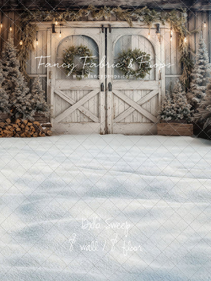 Classic Winter Barn - with Sweep Option