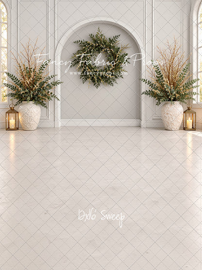 Clean Evergreen Arch - With Sweep Option