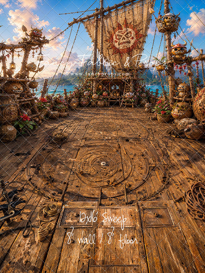 Coconut Pirate Voyage - With Sweep Option