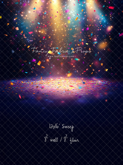 Confetti Crown - With Sweep Option