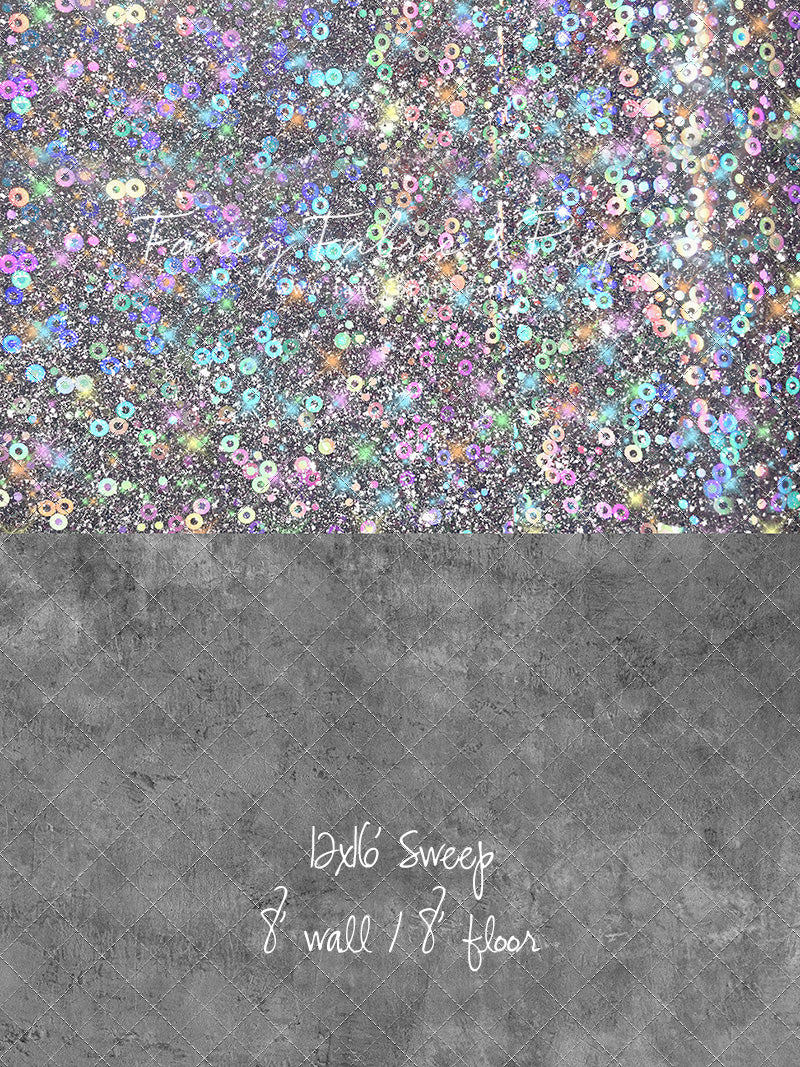 Cosmic Celebration - With Street Pavement Floor Sweep Option